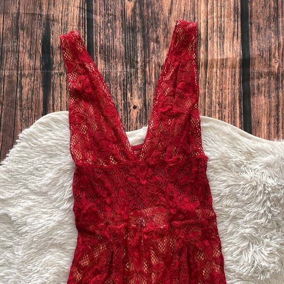 Free People Nightcap Fleur Lace Jumpsuit - Picture 4 of 6
